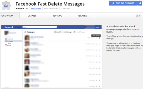 Cách xóa vĩnh viễn lịch sử chat trên Facebook