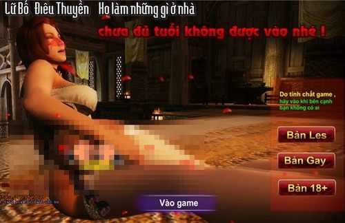 tin tức Sex: Chiêu trò hút người chơi của game lậu