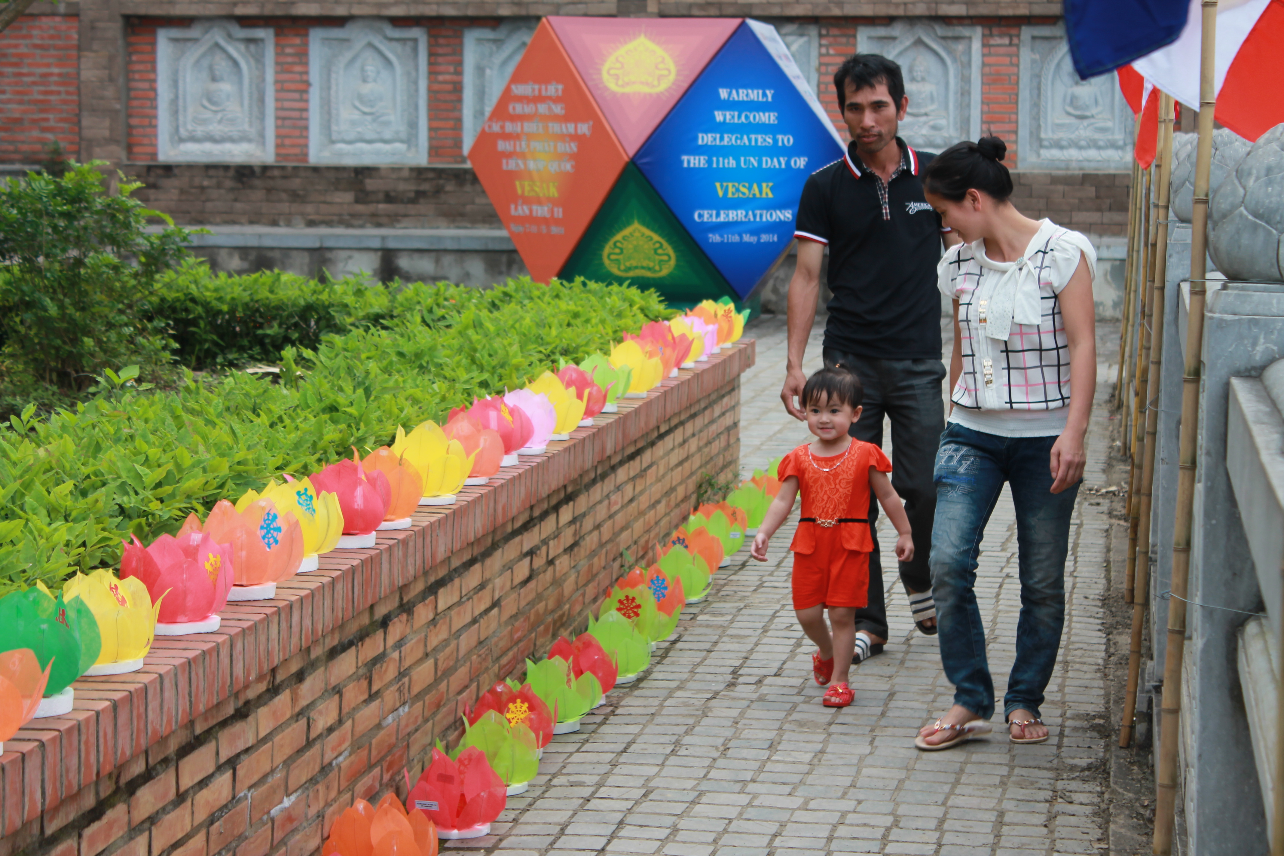 Ninh Bình:Trước ngày khai mạc đại lễ phật đản LHQ Vesak 2014
