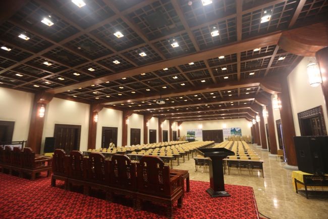 Nhà khách 5 sao toàn gỗ quý ở chùa Bái Đính