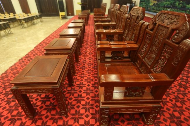 Nhà khách 5 sao toàn gỗ quý ở chùa Bái Đính