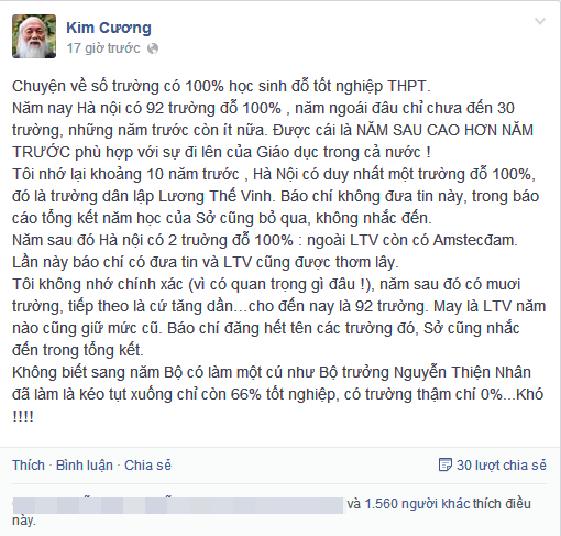Nghịch lý tỷ lệ đỗ tốt nghiệp 