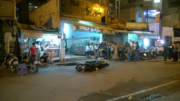 Án mạng xảy ra sau va chạm giao thông