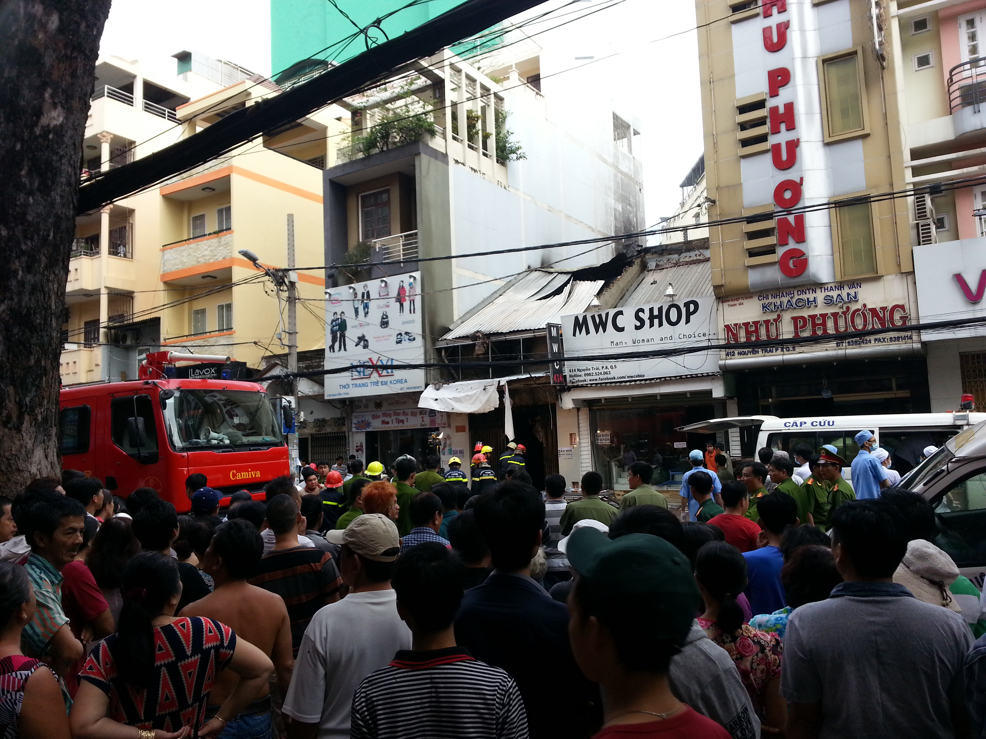 Tìm thấy 7 thi thể trong vụ cháy tại trung tâm Sài Gòn