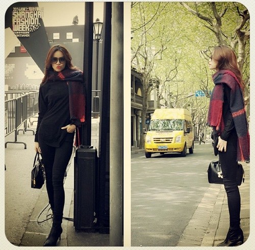 Street style ấn tượng của Sao Âu, Á tuần qua