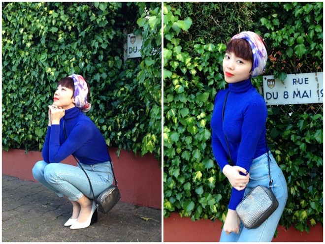 Street style ấn tượng của Sao Âu, Á tuần qua