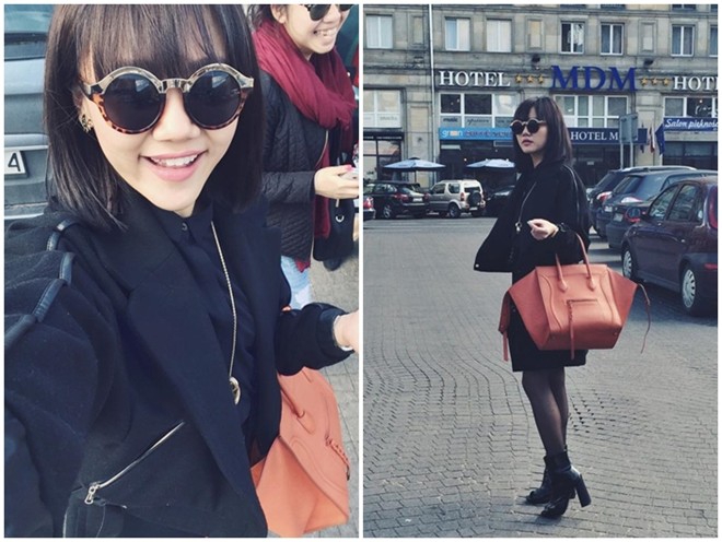 Street style ấn tượng của Sao Âu, Á tuần qua