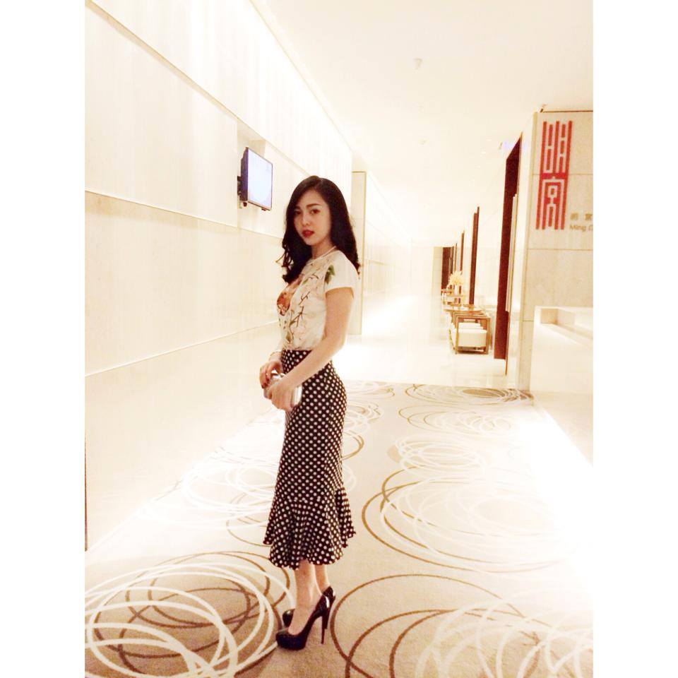 Nghi án Á hậu Trà Giang diện hàng Nghi án Á hậu Trà Giang diện hàng