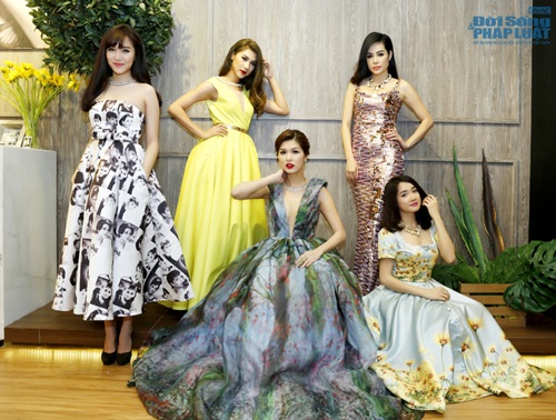 Vân Trang, Nhã Phương hội ngộ Bích Phương Idol và các người đẹp 