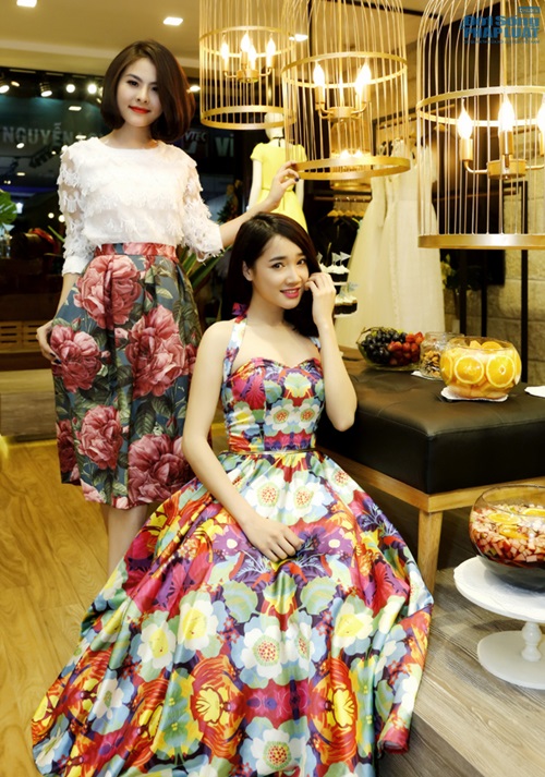 Vân Trang, Nhã Phương hội ngộ Bích Phương Idol và các người đẹp 