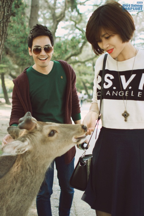 Phan Anh dú hí Nhật Bản cùng Trang Lạ