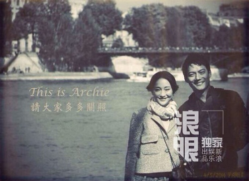 Châu Tấn công khai ảnh người yêu người Mỹ gốc Hoa điển trai Châu Tấn công khai ảnh người yêu người Mỹ gốc Hoa điển trai