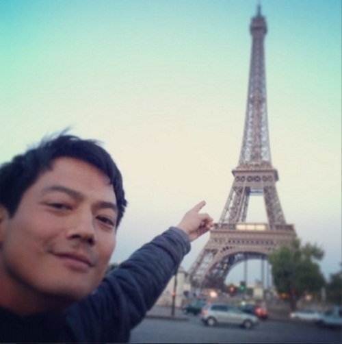 Châu Tấn công khai ảnh người yêu người Mỹ gốc Hoa điển trai Châu Tấn công khai ảnh người yêu người Mỹ gốc Hoa điển trai