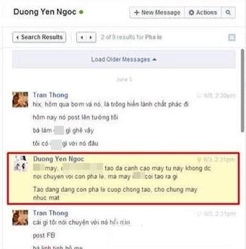 Lộ tin nhắn Dương Yến Ngọc chửi tục, nghiện cờ bạc dẫn đến nợ nần