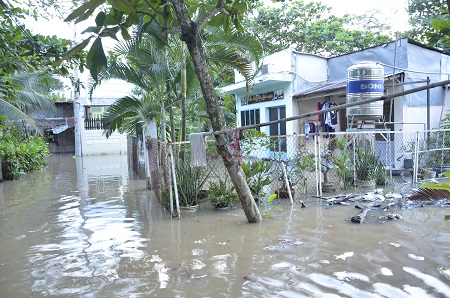 TP HCM: Triều cường đạt đỉnh, hơn 50 điểm ngập sâu từ 40cm đến 1m