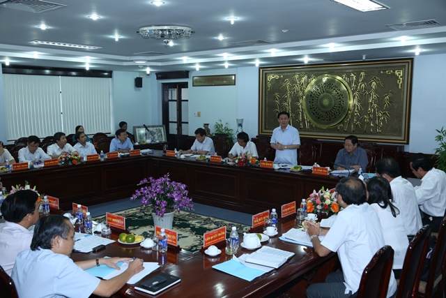 Trưởng Ban Kinh tế Trung ương làm việc với tỉnh ủy Bạc Liêu