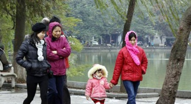 Ngày mai, miền Bắc trời trở lạnh