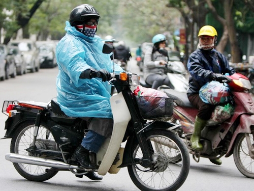 Ngày mai, không khí lạnh tiếp tục tăng cường và gây mưa