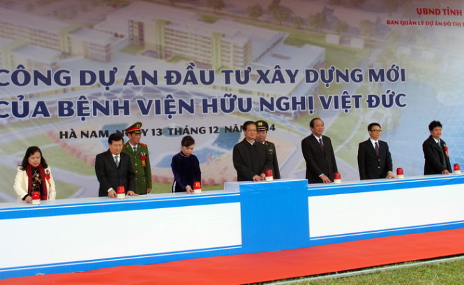 Khởi công cơ sở 2 Bệnh viện Bạch Mai và Bệnh viện Việt Đức