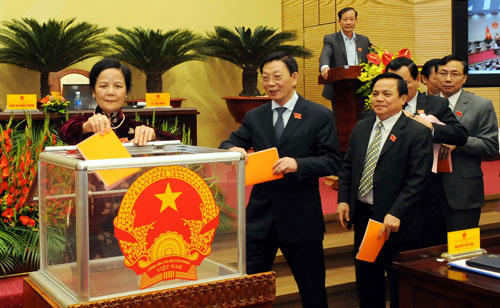 Hà Nội công bố kết quả lấy phiếu tín nhiệm 15 chức danh chủ chốt