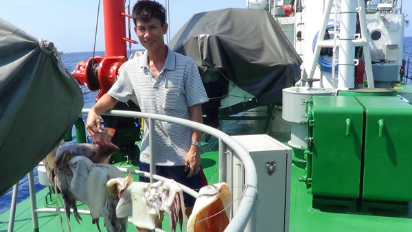 Hình ảnh về những chiến sĩ cảnh sát biển Việt Nam trên Biển Đông