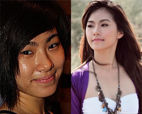 “Sốc” với mặt mộc của mỹ nhân Việt “Sốc” với mặt mộc của mỹ nhân Việt