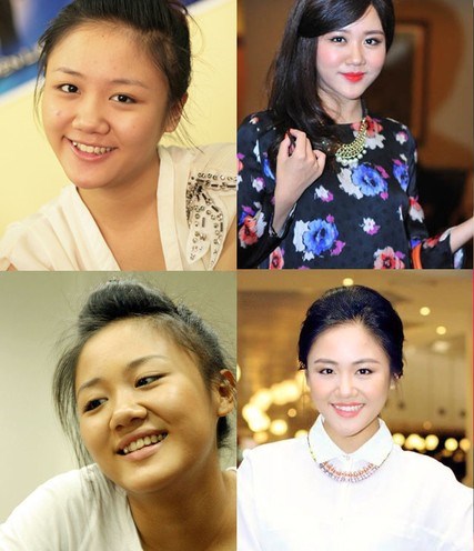“Sốc” với mặt mộc của mỹ nhân Việt “Sốc” với mặt mộc của mỹ nhân Việt