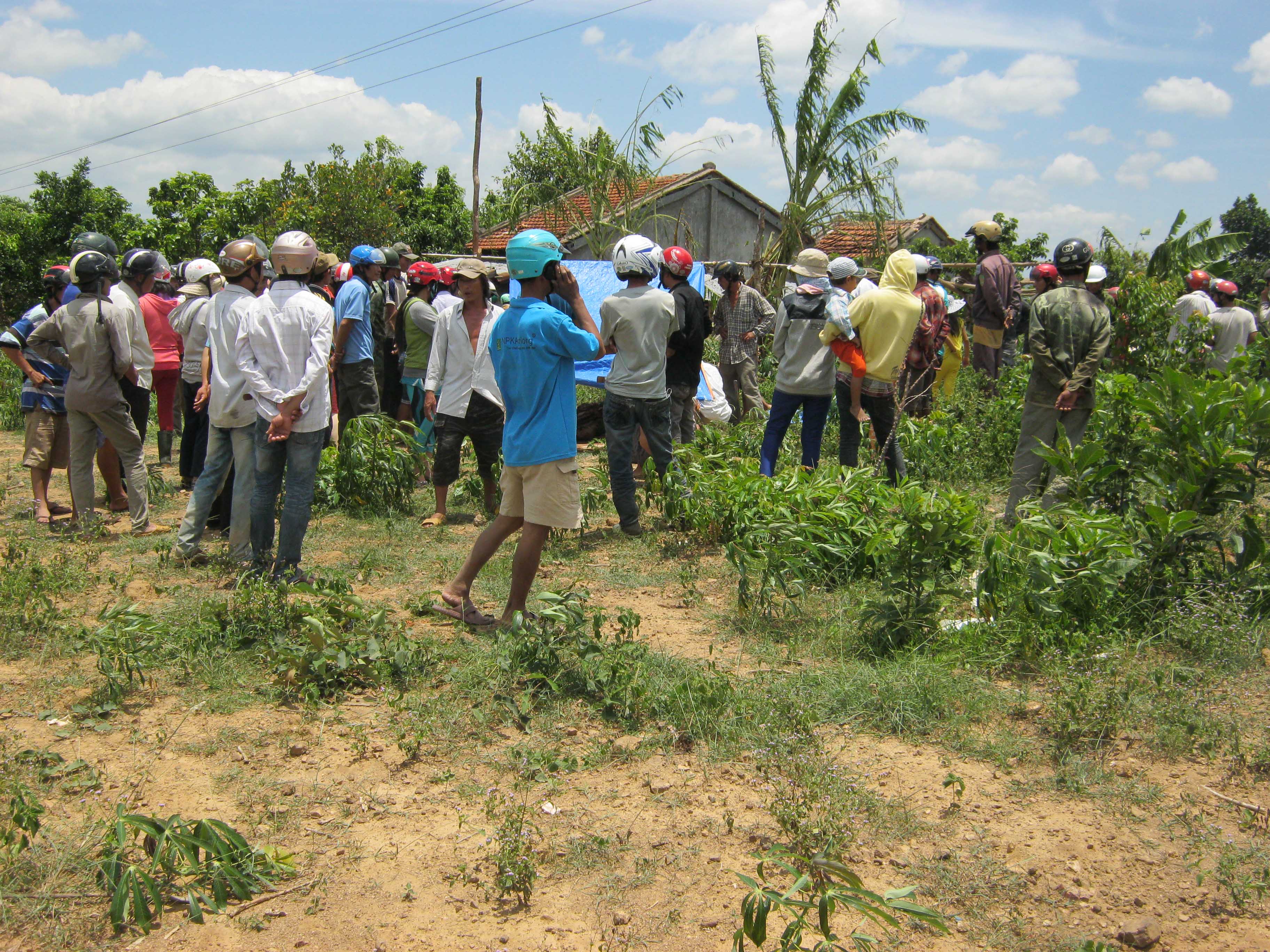 Phú Yên: Cưa bom, hai người đàn ông chết thảm
