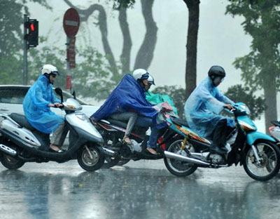 Thời tiết ngày 15/8: Mưa dông diện rộng trên cả nước