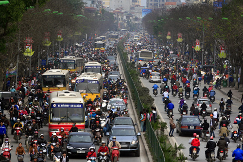 Ngày mai, chính thức cấm ô tô trên đường Xuân Thủy – Cầu Giấy