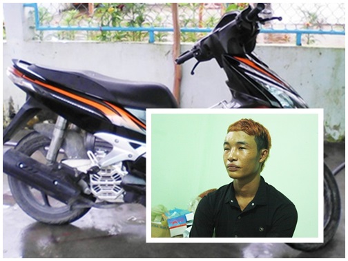 Hào Anh bị ngã gãy chân sau khi có xe tay ga mới Hào Anh bị ngã gãy chân sau khi có xe tay ga mới