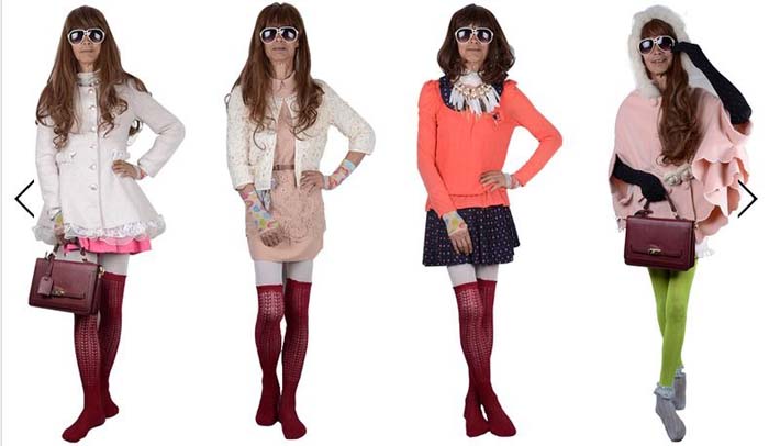 Cụ ông 72 tuổi tự tin làm mẫu thời trang nữ Cụ ông 72 tuổi tự tin làm mẫu thời trang nữ