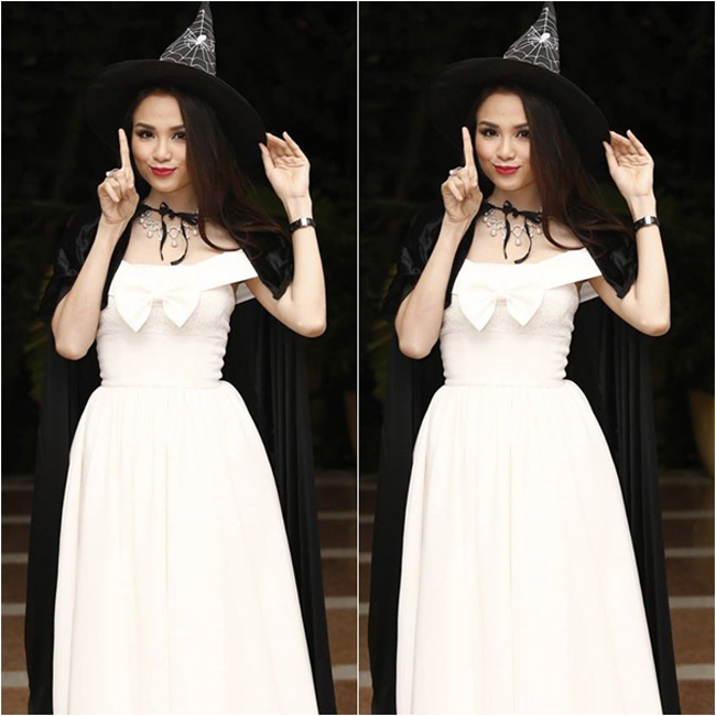 Muôn kiểu hóa trang Halloween của sao Việt Muôn kiểu hóa trang Halloween của sao Việt
