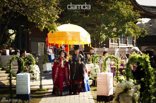 Đám cưới theo phong tục Hàn Quốc của Chae Rim