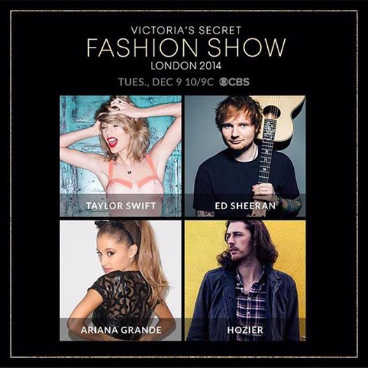 Taylor Swift 2 năm liền tham gia Victoria’s Secret Fashion Show