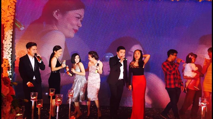 Dàn sao Việt tưng bừng hát mừng đám cưới Lam Trường