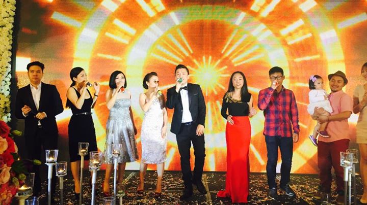 Dàn sao Việt tưng bừng hát mừng đám cưới Lam Trường