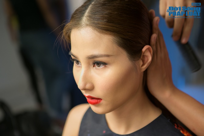 Diễm My làm nàng thơ của Valenciani