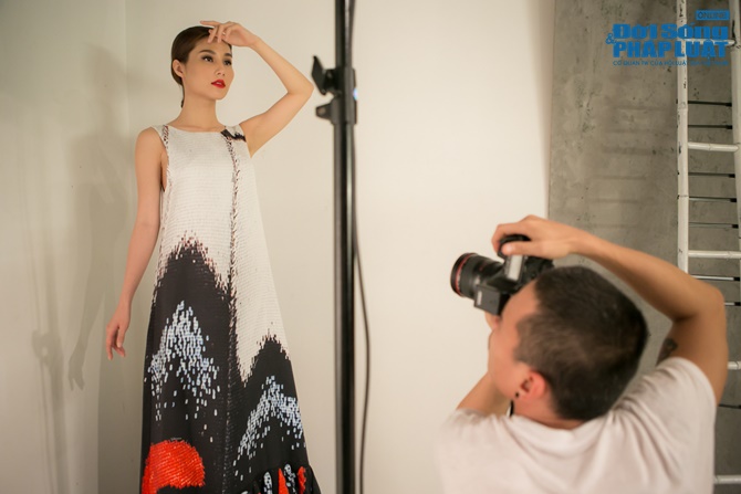 Diễm My làm nàng thơ của Valenciani