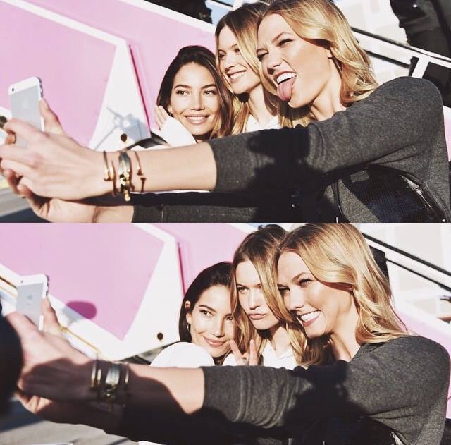 Dàn siêu mẫu Victoria's Secret hạ cánh xuống London