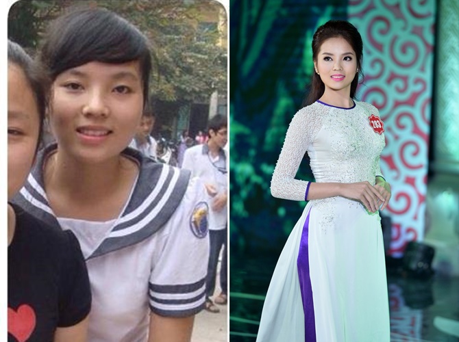 Nhan sắc của Kỳ Duyên trước và sau khi thi Hoa hậu Việt Nam