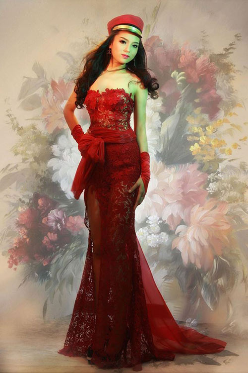 Lộ ảnh sến sẩm trước khi đăng quang của Kỳ Duyên