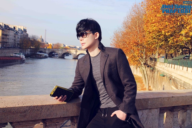 Nathan Lee diện cả cây hàng hiệu dạo phố Paris