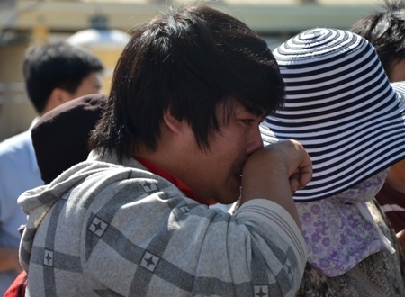 Đưa thi thể ngư dân bị tàu Đưa thi thể ngư dân bị tàu