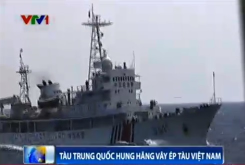Tình hình Biển Đông mới nhất: Tàu TQ hung hăng vây ép tàu VN Tình hình Biển Đông mới nhất: Tàu TQ hung hăng vây ép tàu VN