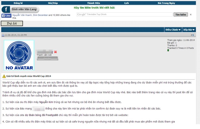Muôn kiểu kiếm tiền của sinh viên mùa World Cup