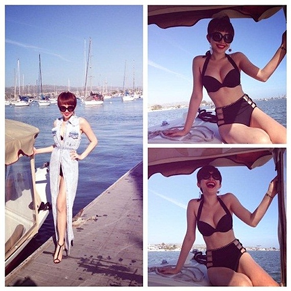 Hà Hồ lộ ảnh hiếm diện bikini điệu đà Hà Hồ lộ ảnh hiếm diện bikini điệu đà