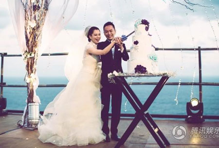 Hình ảnh tuyệt đẹp trong hôn lễ của Từ Nhược Tuyên