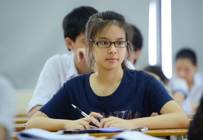 Nhan sắc nữ sĩ tử trong kỳ thi đại học 2014