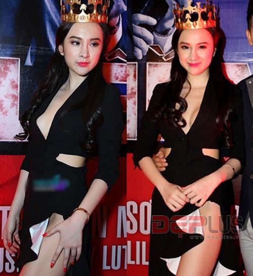 Sao phản cảm với váy xẻ cao bất tận